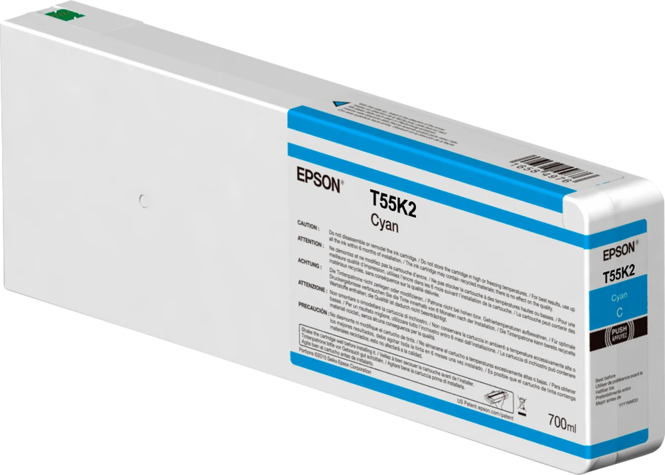 Epson T55K200 Druckerpatrone 1 Stück(e) Original Cyan
