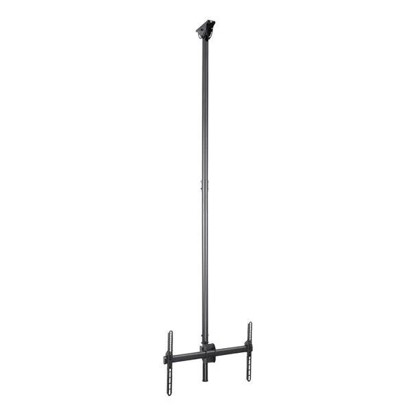 StarTech.com TV-Deckenhalterung - Vollbewegliche, Universelle, Hängende Einzelbildschirmhalterung mit Langem, Verstellbarem Teleskopmast - Neigbar/Schwenkbar - VESA-Halterung für 32"-75" Bildschirme