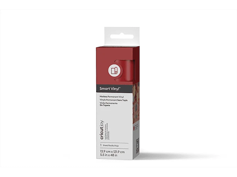 CRICUT Smart Vinyl Perma 1, Rot, Vinlyfolie