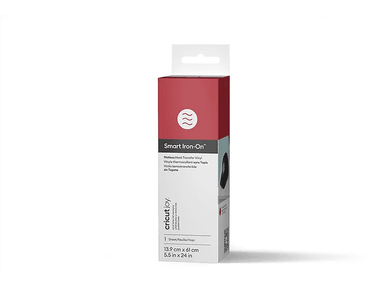 CRICUT Joy Smart Iron-On, Red, Wärmeübertragungsfolie
