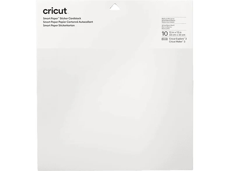 CRICUT 33x33 cm (White) Smart Sticker
