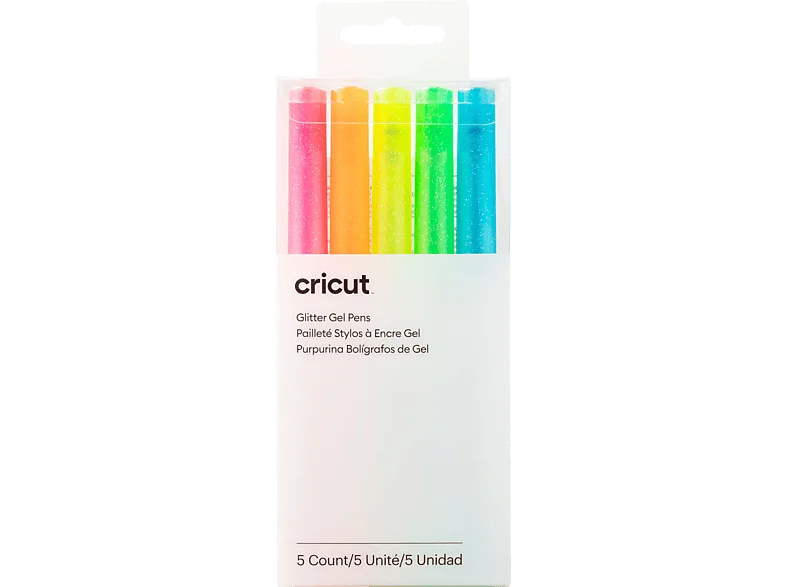 CRICUT 5er Pack Glitzer-Gel Stifte