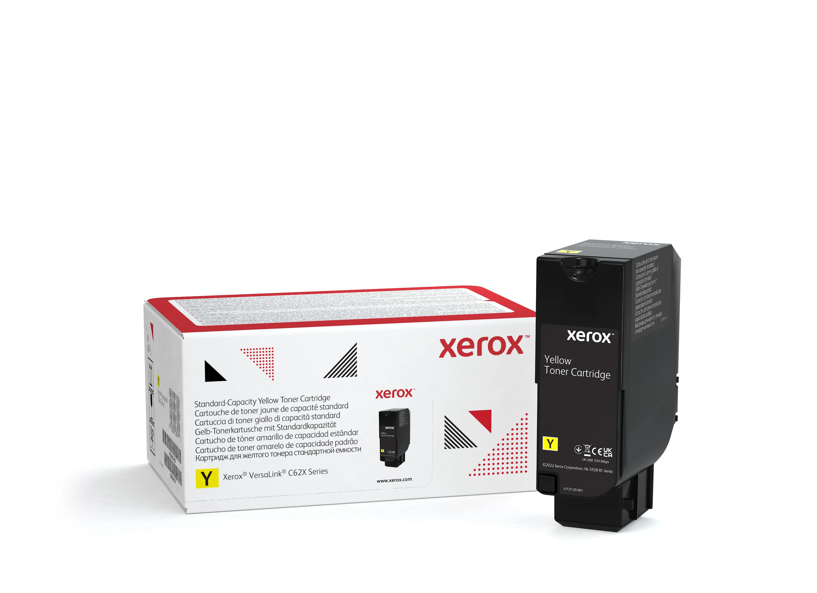 Xerox ® VersaLink® C620-Farbdrucker/C625 Farb-Multifunktionsdrucker Standardkapazität-Tonermodul Gelb (6000 Seiten) - 006R04619