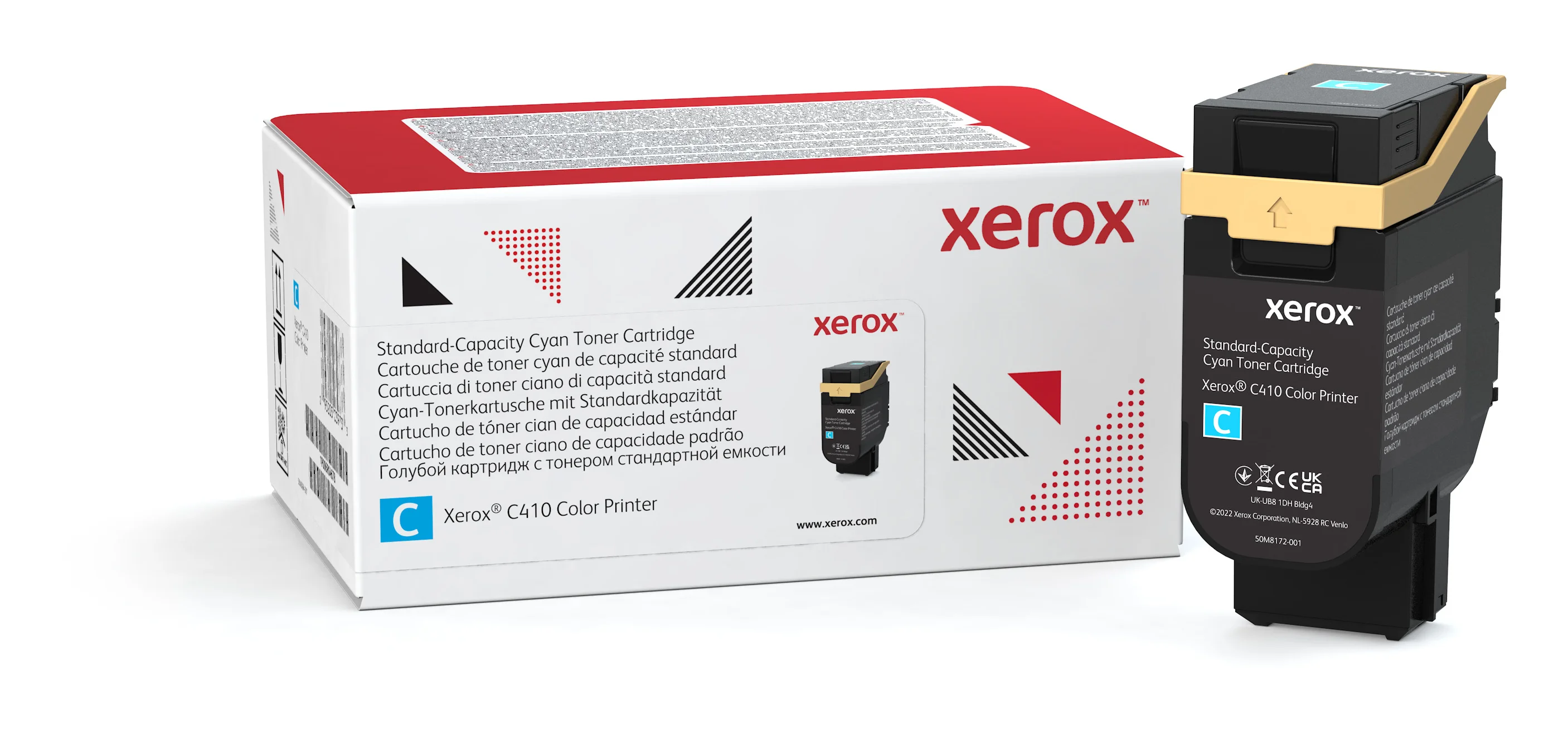Xerox ® C410 Farbdrucker/VersaLink® C415 Farb-Multifunktionsdrucker Standardkapazität-Tonermodul Cyan (2000 Seiten) - 006R04678