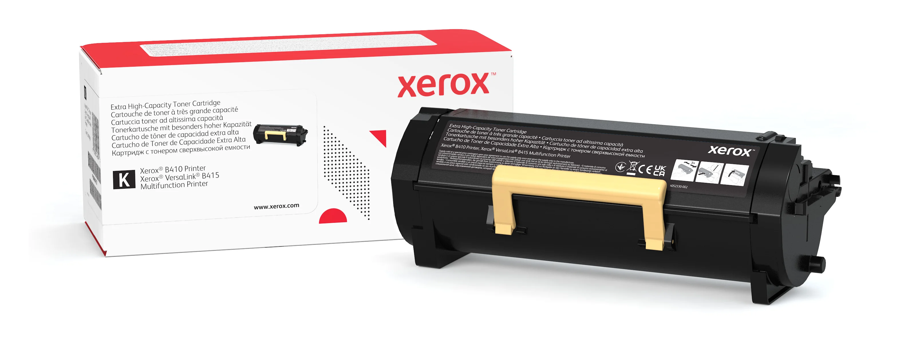 Xerox ® B410 Drucker/VersaLink® B415 Multifunktionsdrucker Extra hohe Kapazität-Tonermodul Schwarz (25000 Seiten) - 006R04727