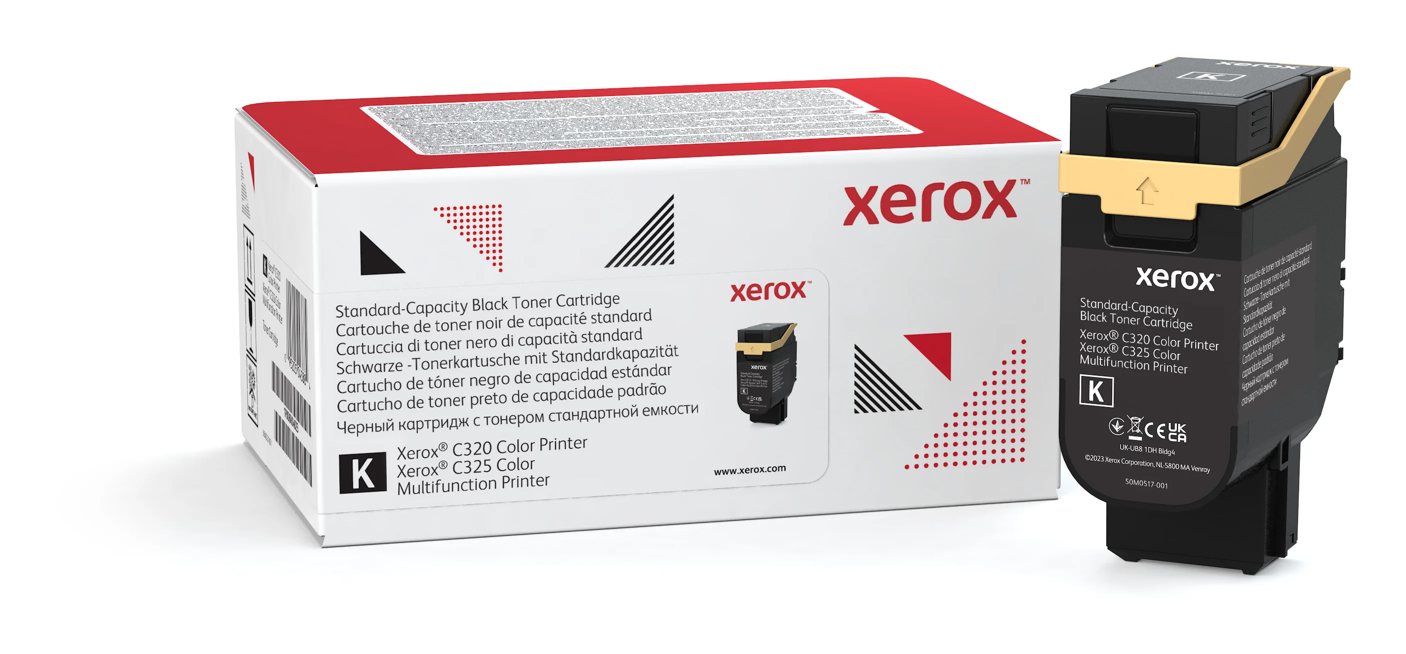 Xerox ® C320 Farbdrucker/C325 Farb-Multifunktionsdrucker Standardkapazität-Tonermodul Schwarz (2200 Seiten) - 006R04823
