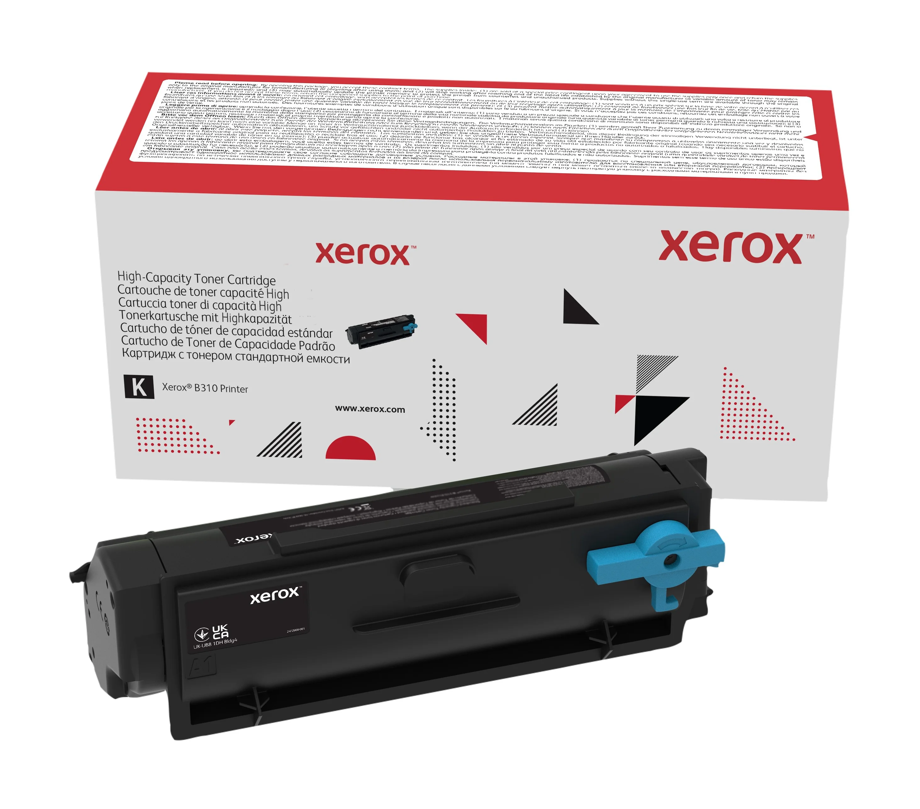 Xerox ® B305 Multifunktionsdrucker/B310 Drucker/B315 Multifunktionsdrucker Hohe Kapazität-Tonermodul Schwarz (8000 Seiten) - 006R04377