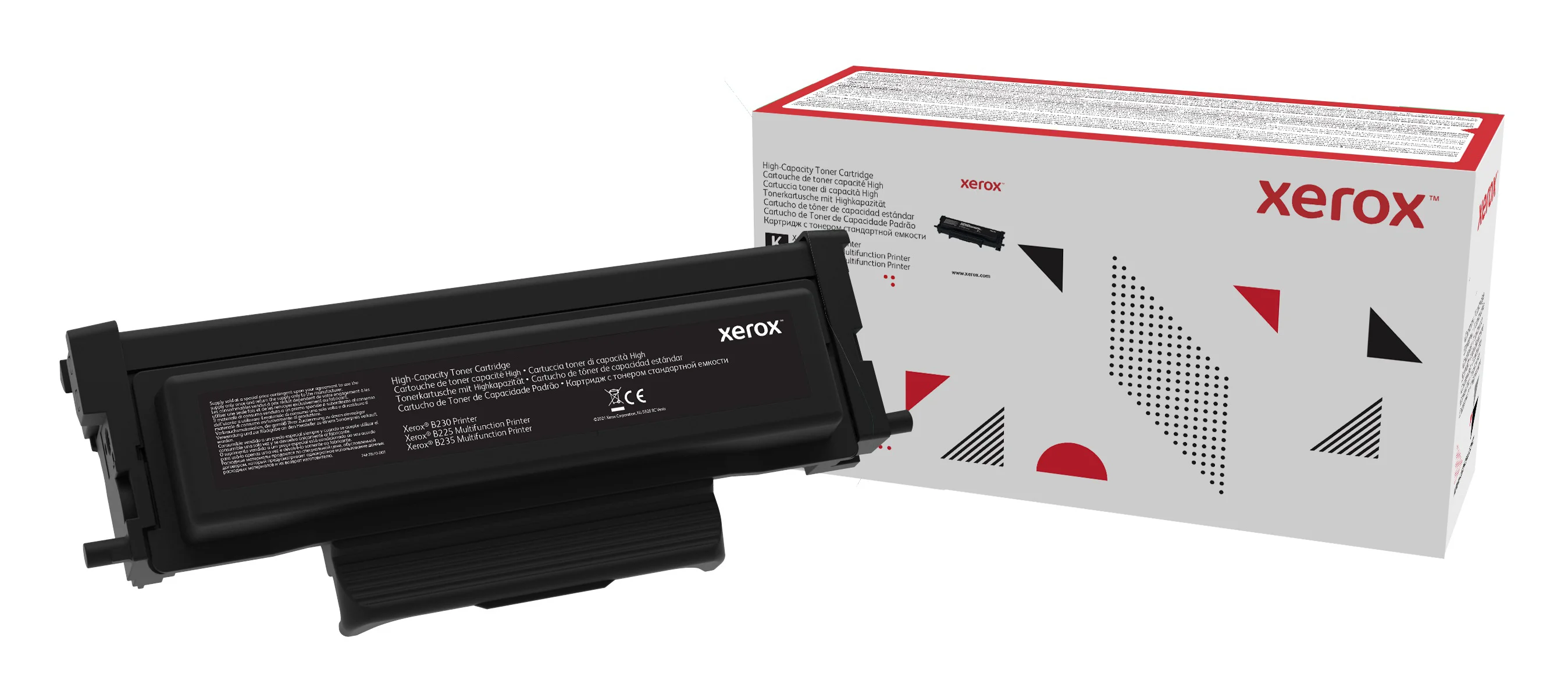 Xerox ® B225 Multifunktionsdrucker/B230 Drucker/B235 Multifunktionsdrucker Hohe Kapazität-Tonermodul Schwarz (3000 Seiten) - 006R04400