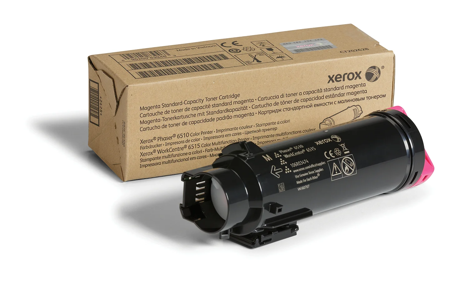 Xerox Phaser® 6510, WorkCentre® 6515 Standardkapazität-Tonermodul Magenta (1000 Seiten) - 106R03474