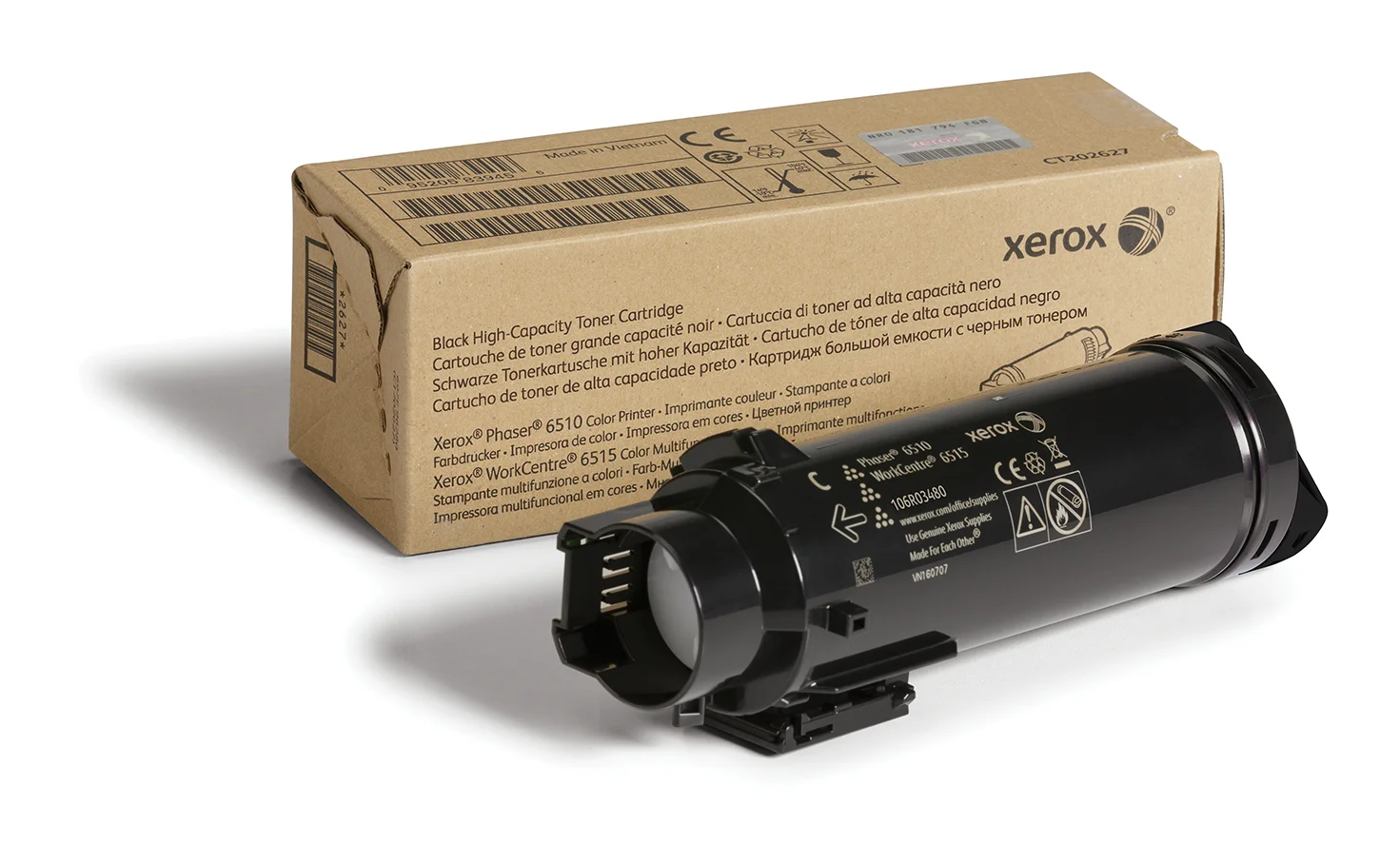 Xerox Phaser® 6510, WorkCentre® 6515 Hohe Kapazität-Tonermodul Schwarz (5500 Seiten) - 106R03480