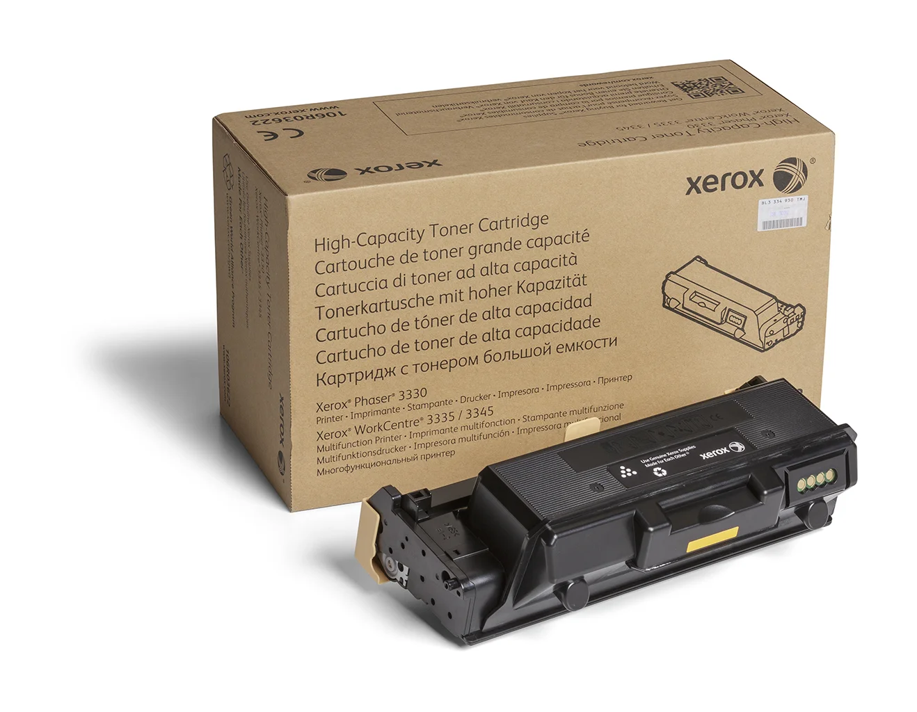 Xerox Phaser® 3330, WorkCentre® 3300 Serie Hohe Kapazität-Tonermodul Schwarz (8500 Seiten) - 106R03622