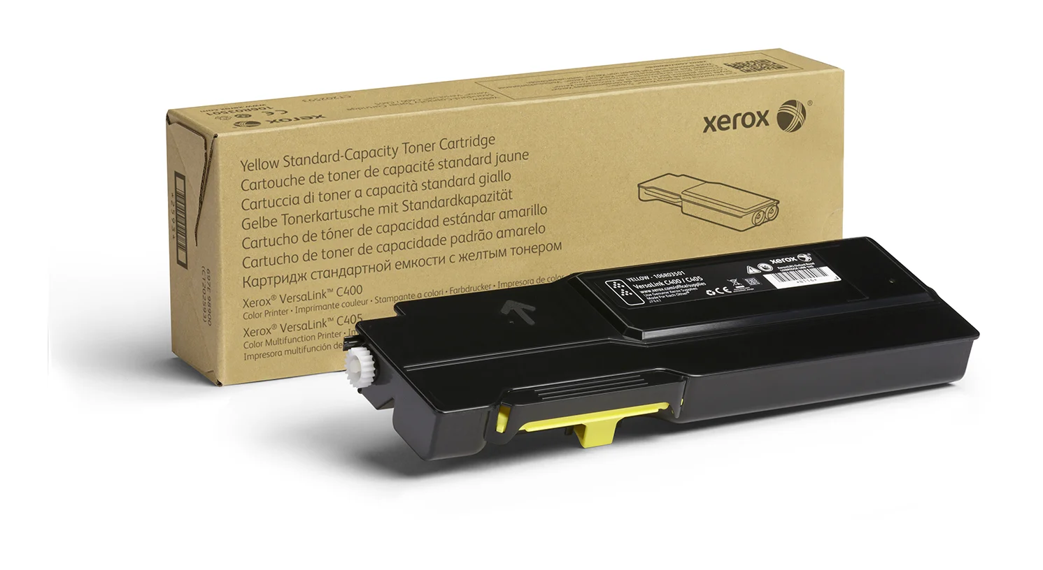 Xerox ® VersaLink® C400 Farbdrucker/C405 Farb-Multifunktionsdrucker Standardkapazität-Tonermodul Gelb (2500 Seiten) - 106R03501