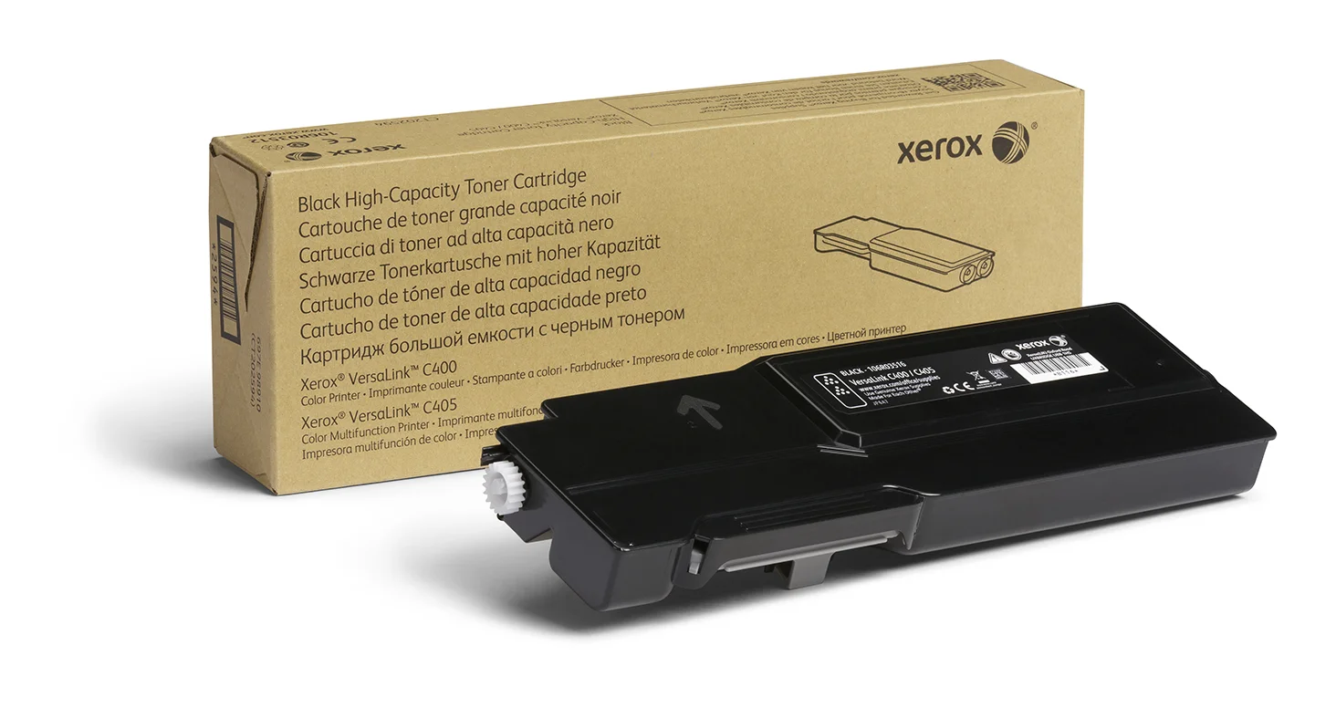Xerox ® VersaLink® C400 Farbdrucker/C405 Farb-Multifunktionsdrucker Hohe Kapazität-Tonermodul Schwarz (5000 Seiten) - 106R03516