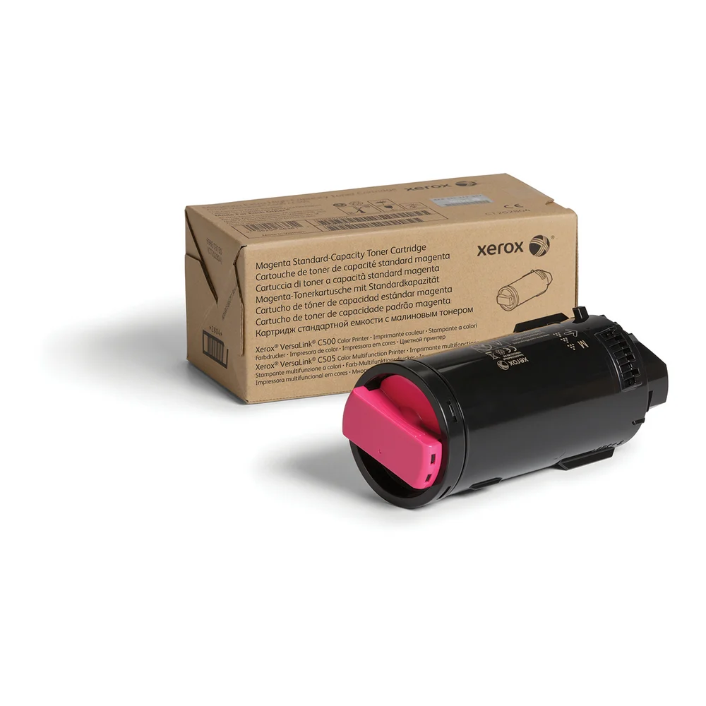 Xerox ® VersaLink® C500-Farbdrucker/C505-Farb-Multifunktionsdrucker Standardkapazität-Tonermodul Magenta (2400 Seiten) - 106R03860