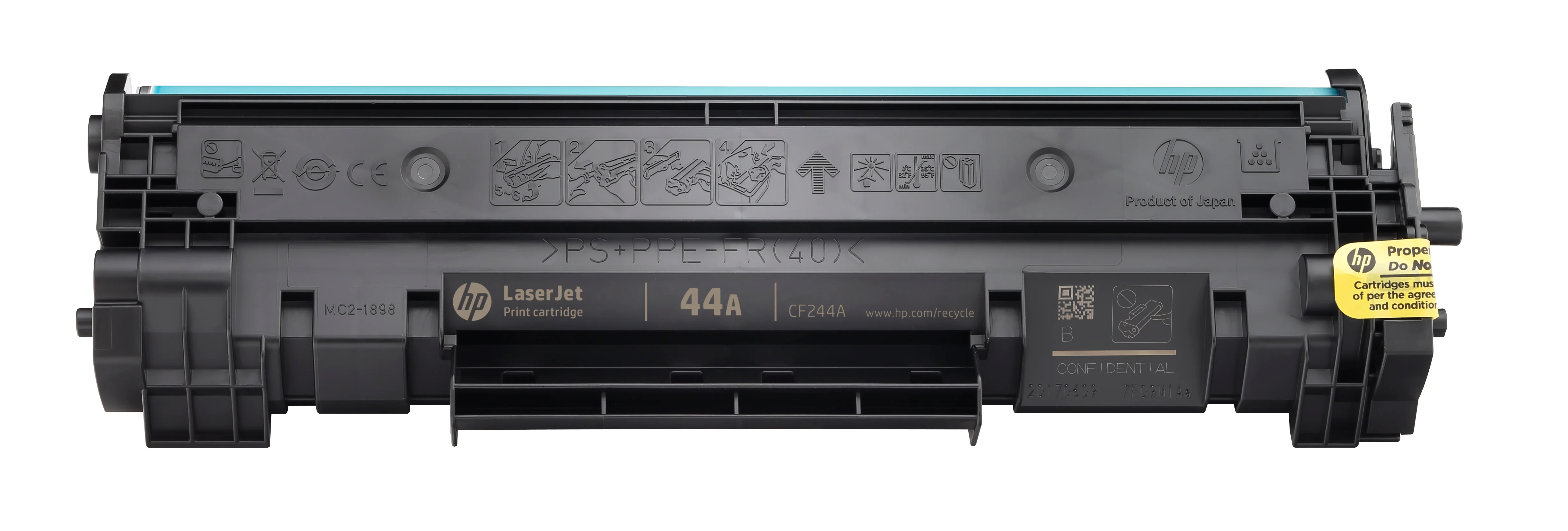 HP 44A Schwarz Original LaserJet Tonerkartusche