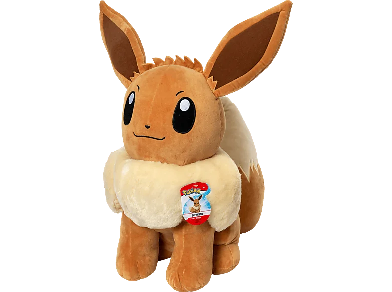 JAZWARES Pokémon - Evoli 60cm Plüschfigur