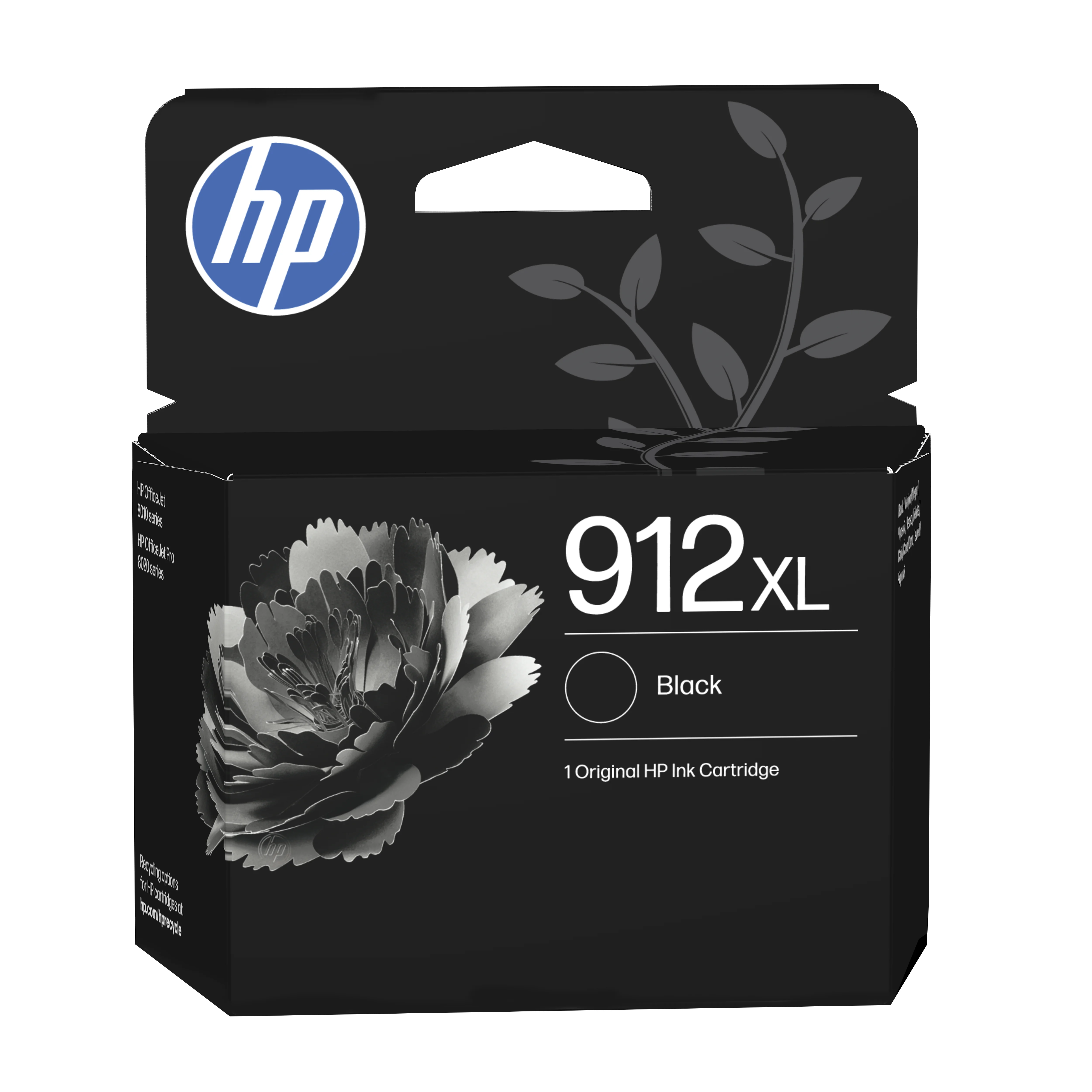 HP 912XL Schwarz Original Druckerpatrone mit hoher Reichweite