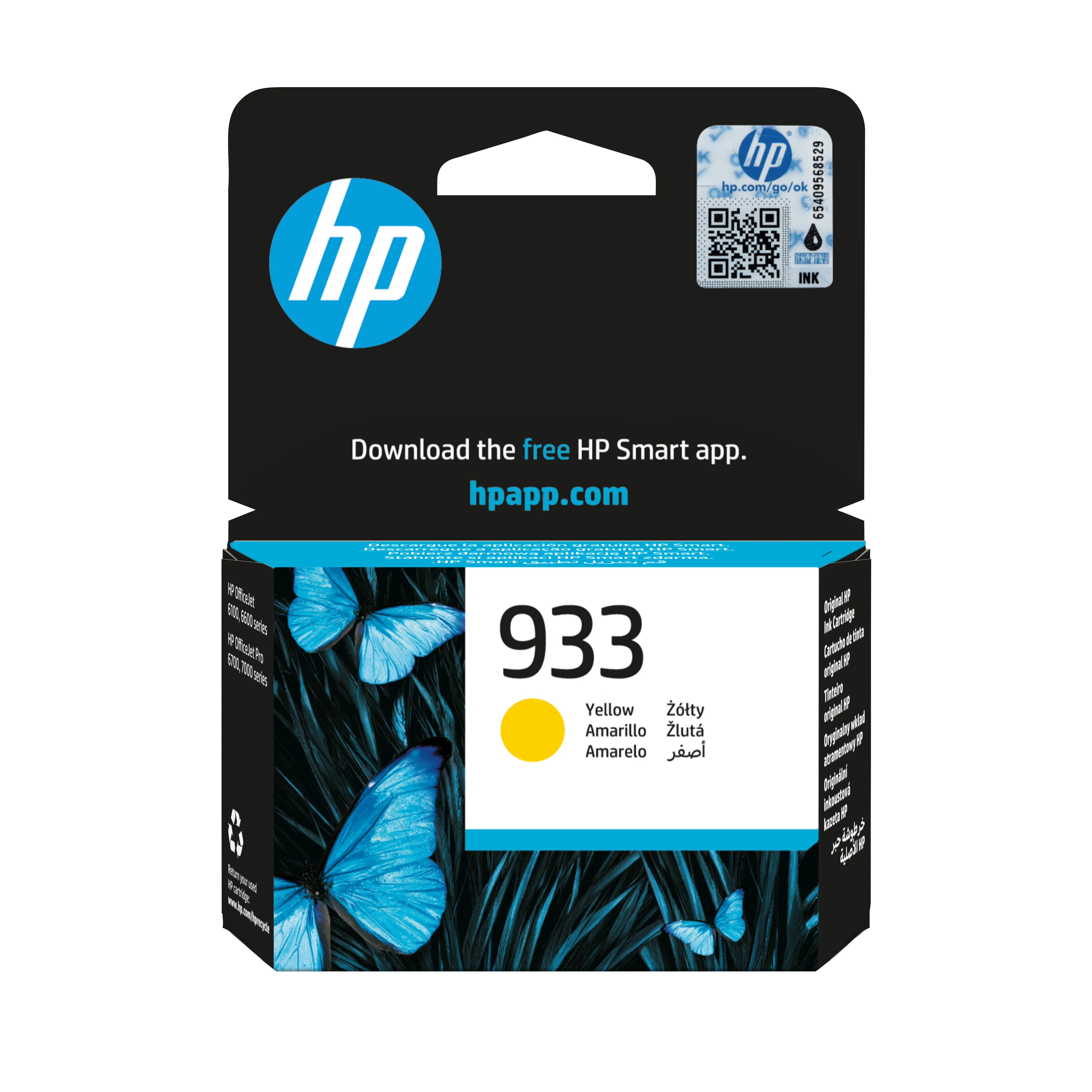 HP 933 Gelb Original Druckerpatrone
