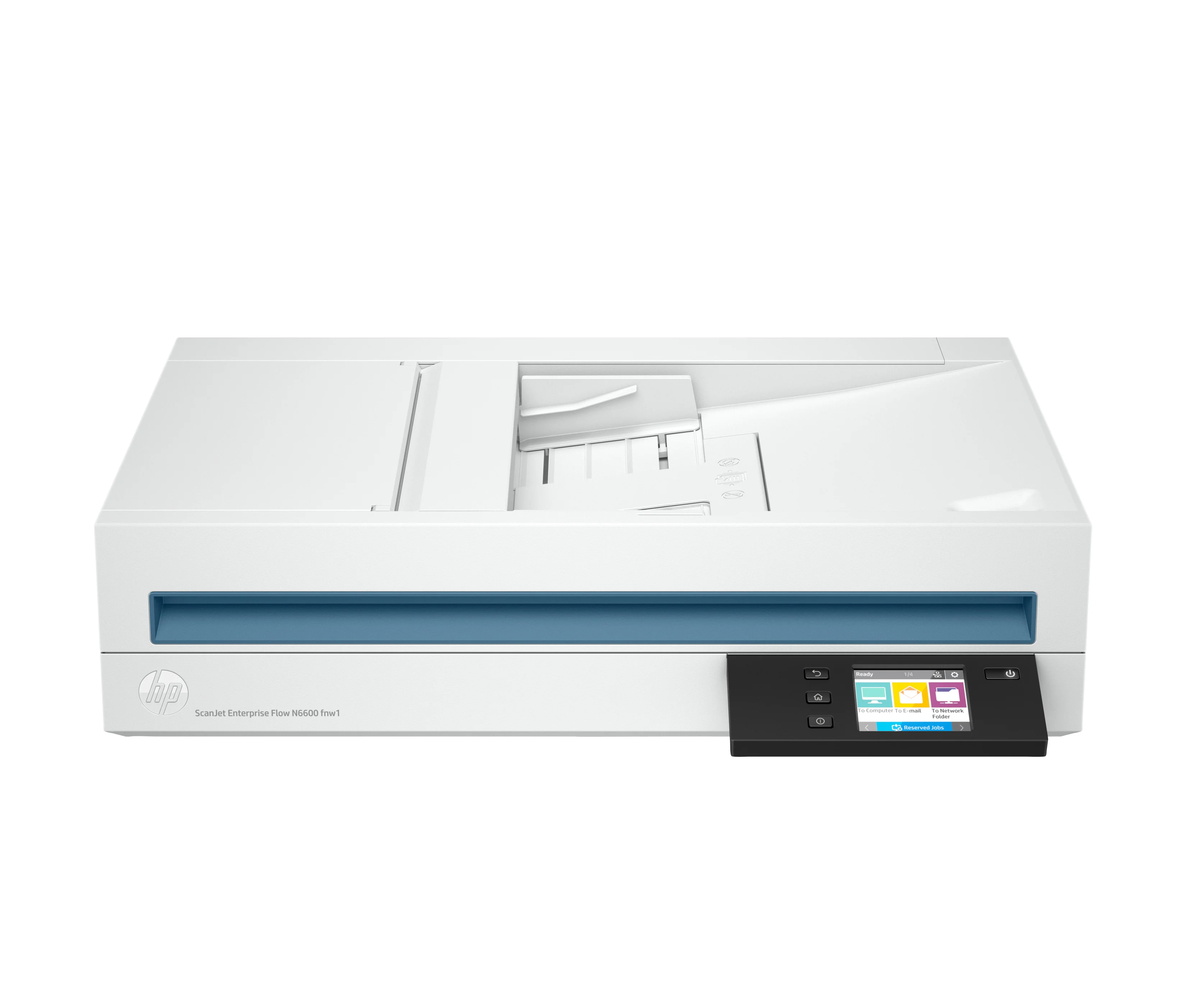 HP ScanJet Enterprise Flow N6600 fnw1 Flachbettscanner 1200 x 1200 DPI A4 Weiß