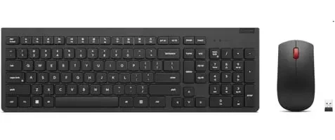 Lenovo 4X31N50722 Tastatur Maus enthalten Universal RF Wireless Schwarz