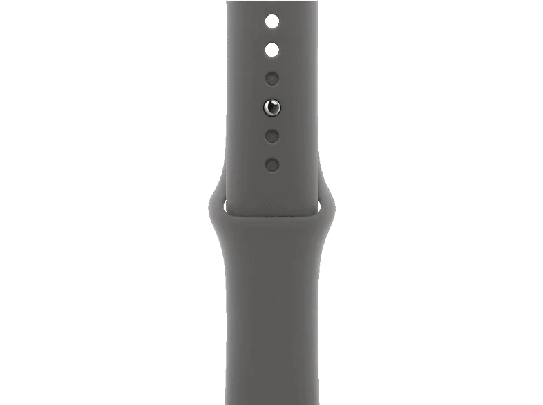 APPLE 42 mm Sportarmband (S/M), Ersatzarmband, Steingrau