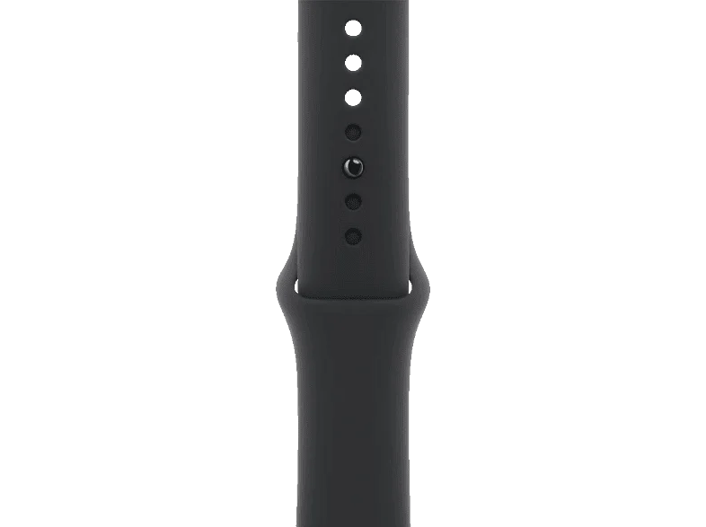 APPLE 46 mm Sportarmband (M/L), Ersatzarmband, Schwarz