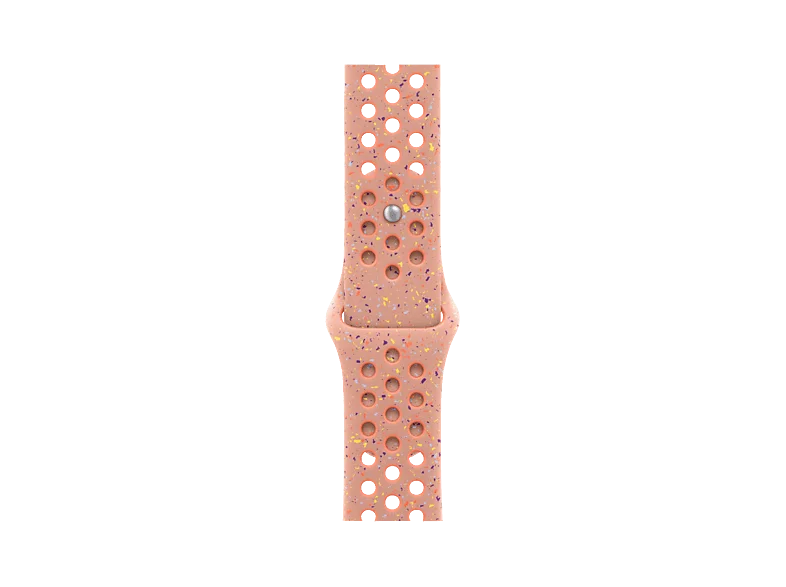 APPLE 46 mm Nike Sportarmband (S/M), Ersatzarmband, Alpenglow Pink