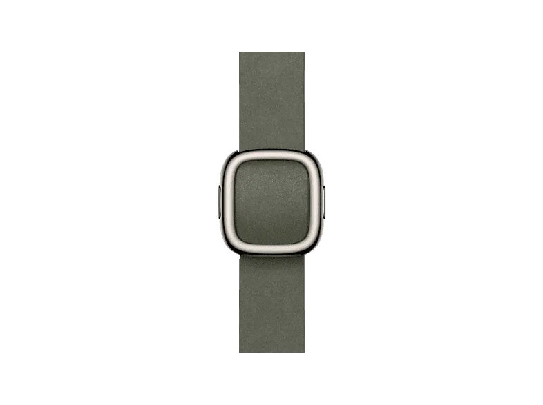 APPLE 42 mm Armband mit Moderner (M), Ersatzarmband, Silbergrau