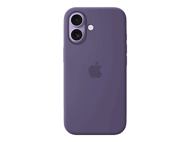 APPLE Silikon Case mit MagSafe, Backcover, Apple, iPhone 17, Nebelviolett