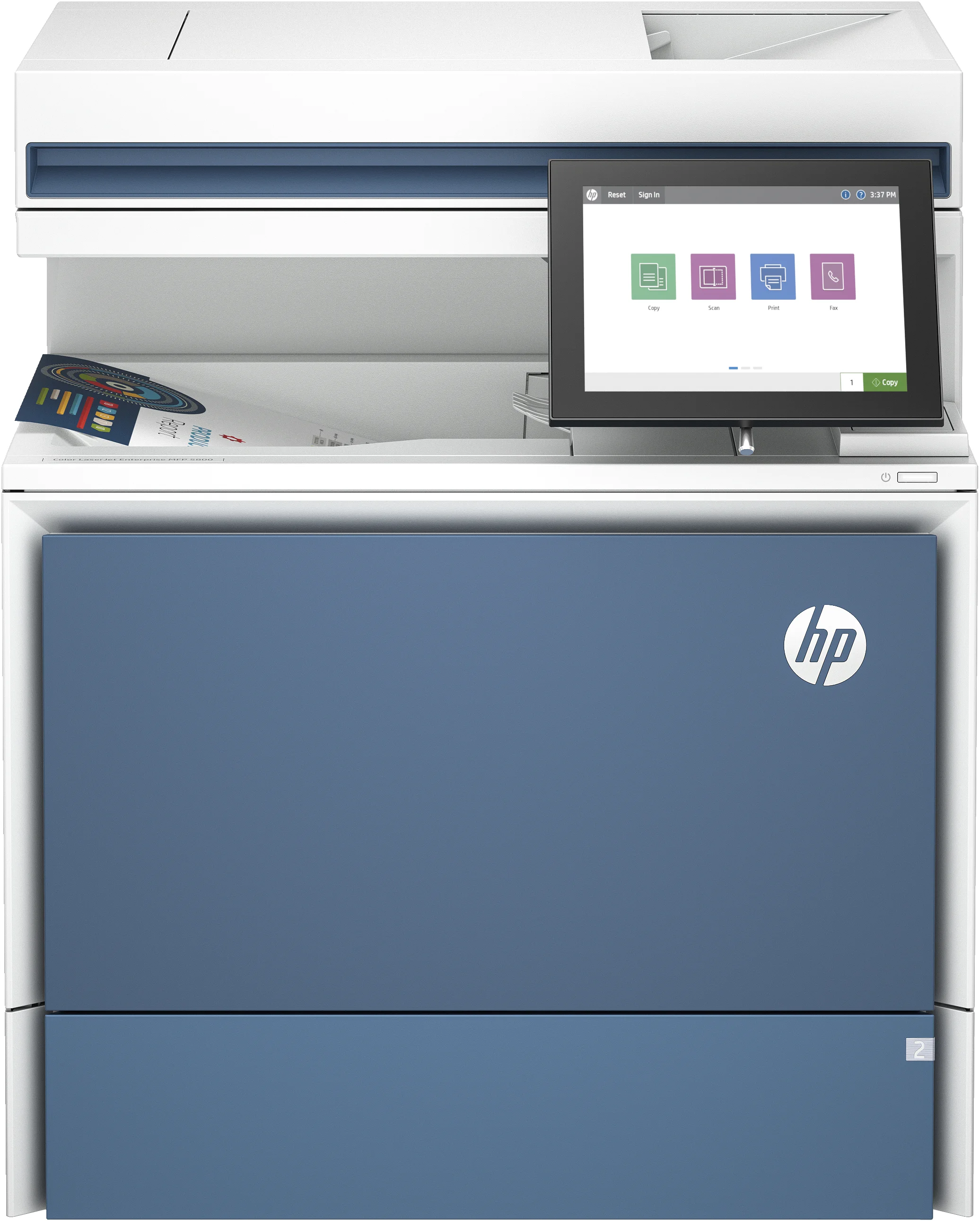 HP LaserJet Color Enterprise MFP 5800dn Drucker