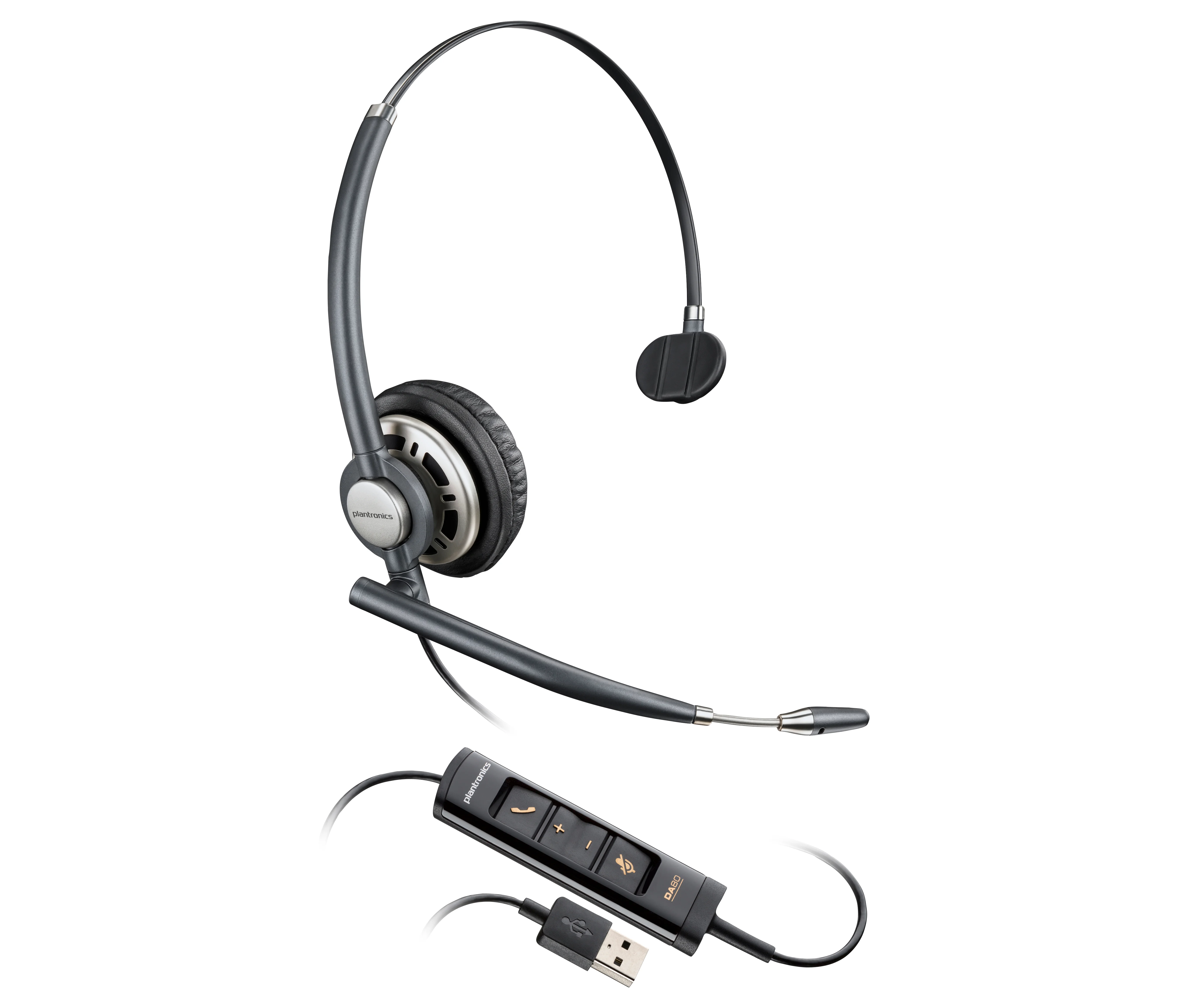 HP Poly EncorePro 715 USB-A Monaurales Headset TAA