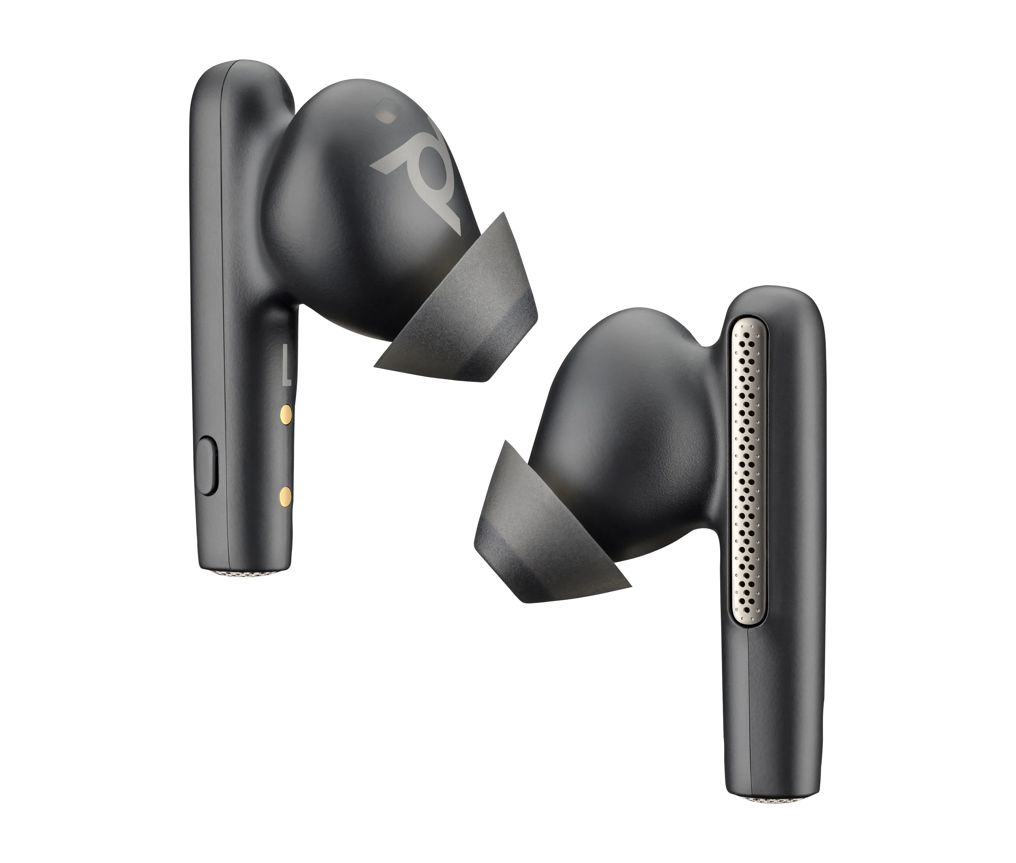 HP Poly Voyager Free 60 UC Carbon Black Earbuds +BT700 USB-C Adapter +Basic-Ladeetui