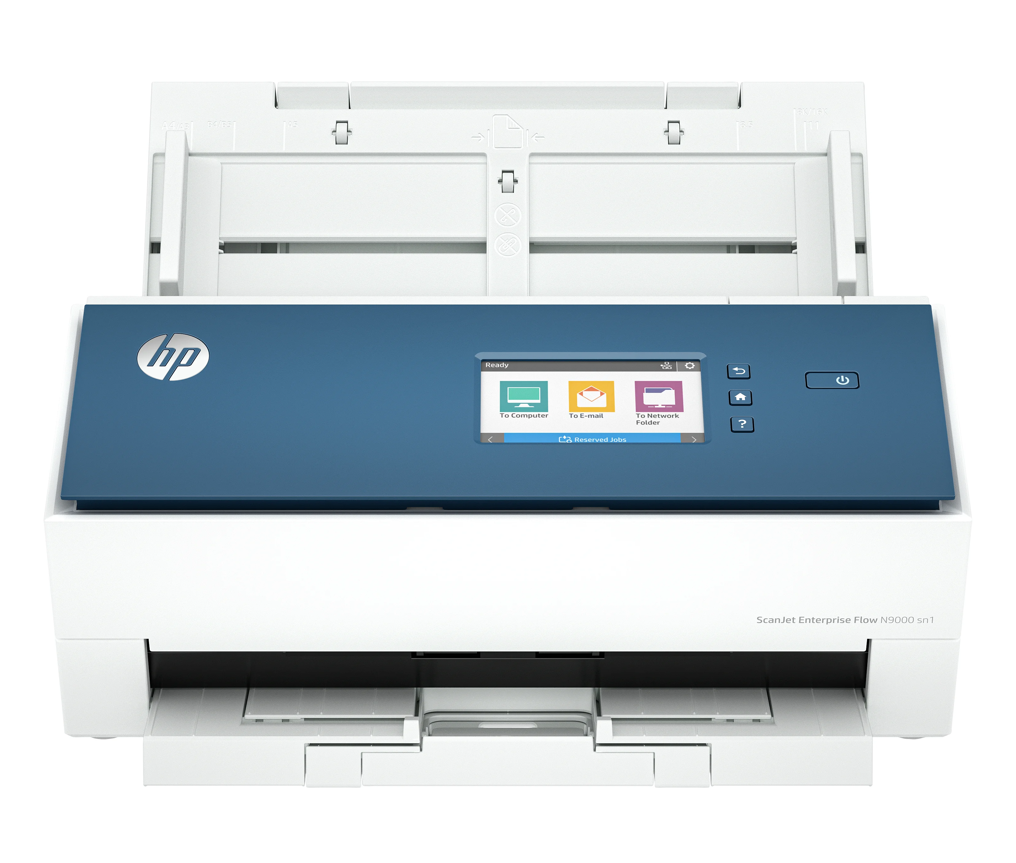 HP ScanJet Enterprise Flow N9000 sn1 Scanner mit Vorlageneinzug 600 x 600 DPI A3 Blau, Weiß