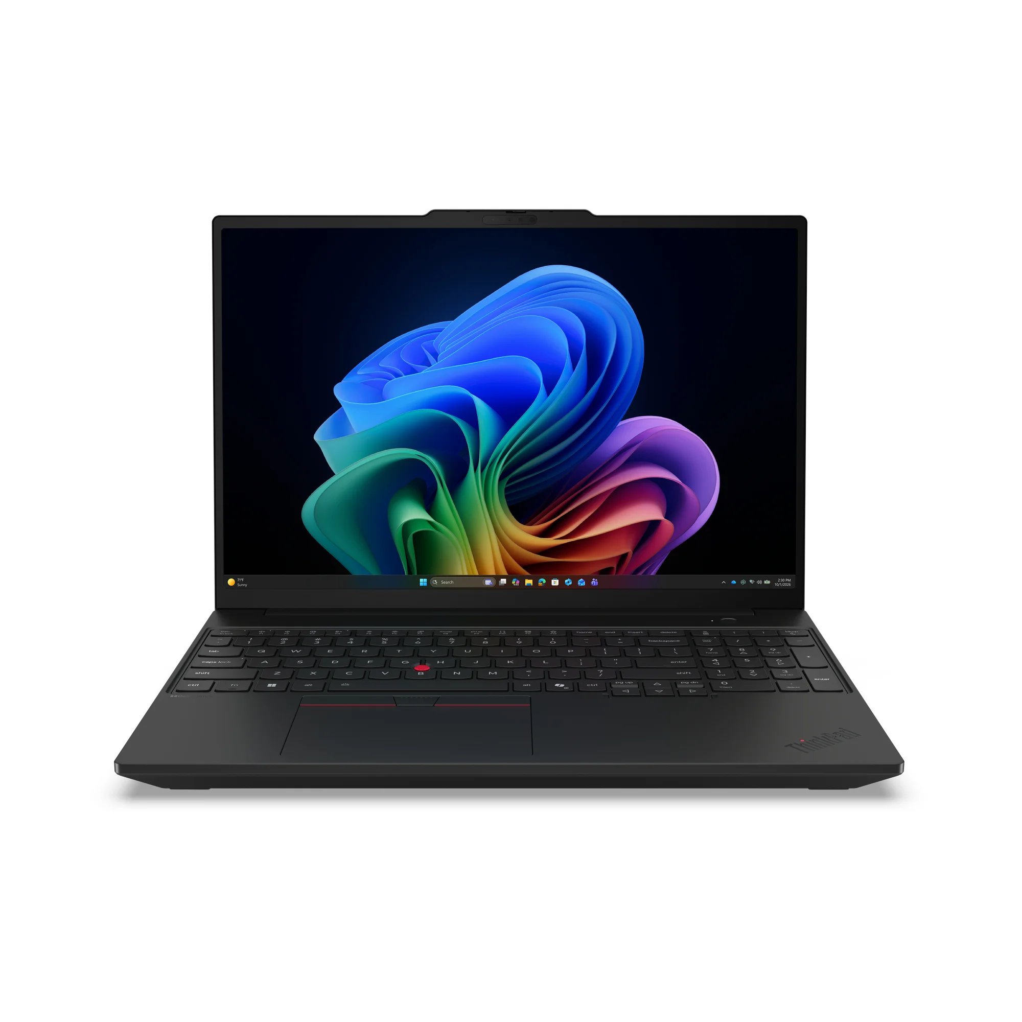 Lenovo ThinkPad T16 Gen 5 (AMD) Copilot+ PC AMD Ryzen AI 7 PRO PRO 450 Laptop 40,6 cm (16") WUXGA 32 GB DDR5-SDRAM 512 GB SSD Wi-Fi 7 (802.11be) Windows 11 Pro Deutsch Schwarz