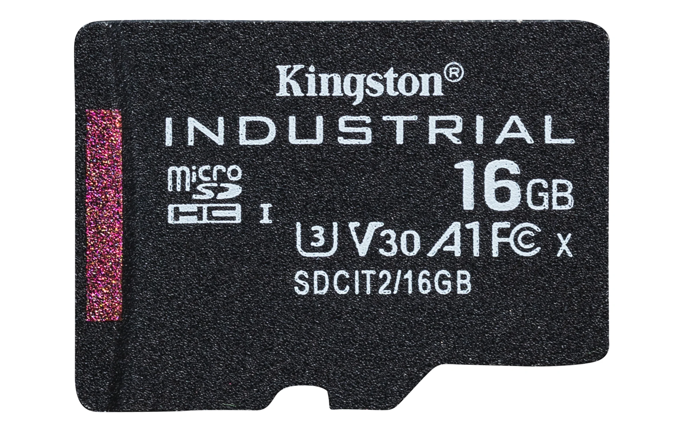 Kingston Technology 16GB microSDHC Industrial C10 A1 pSLC Karte Einzelpackung ohne Adapter
