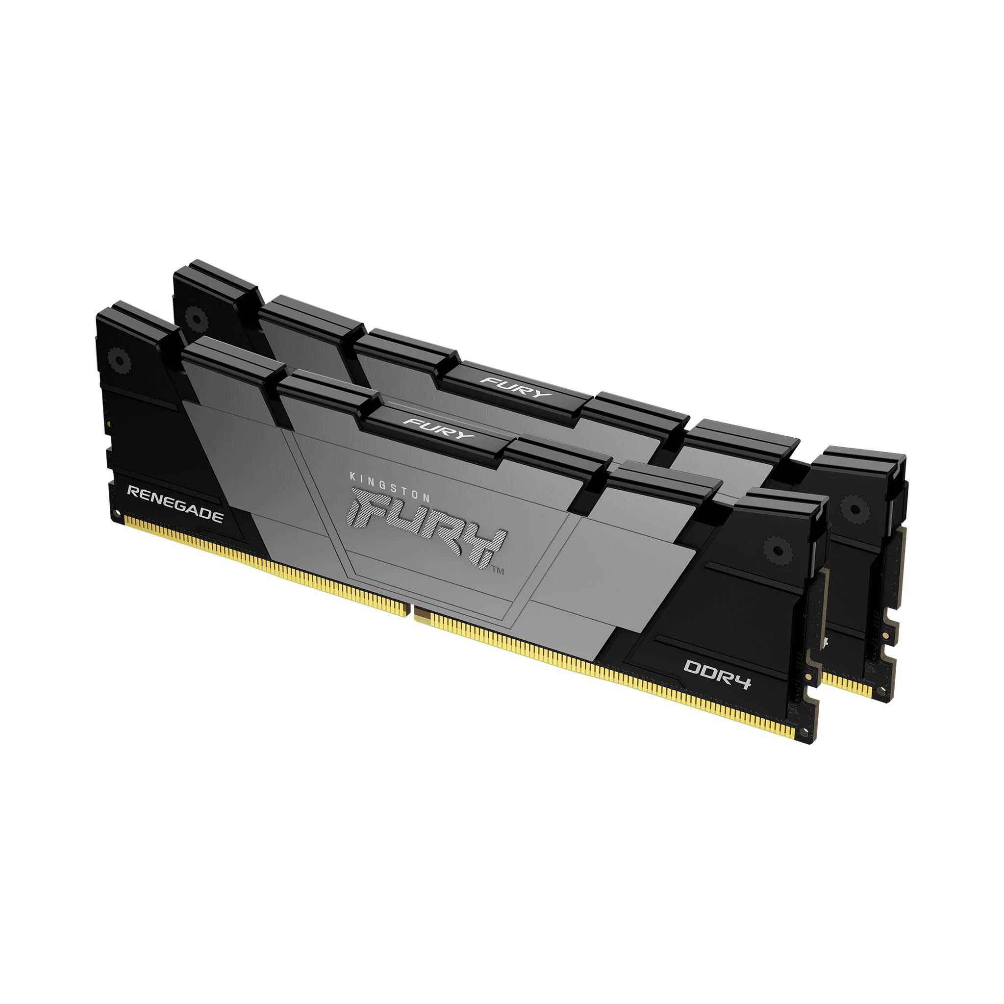 Kingston Technology FURY 32GB 4000MT/s DDR4 CL19 DIMM (2er-Kit) 1Gx8 Renegade Black