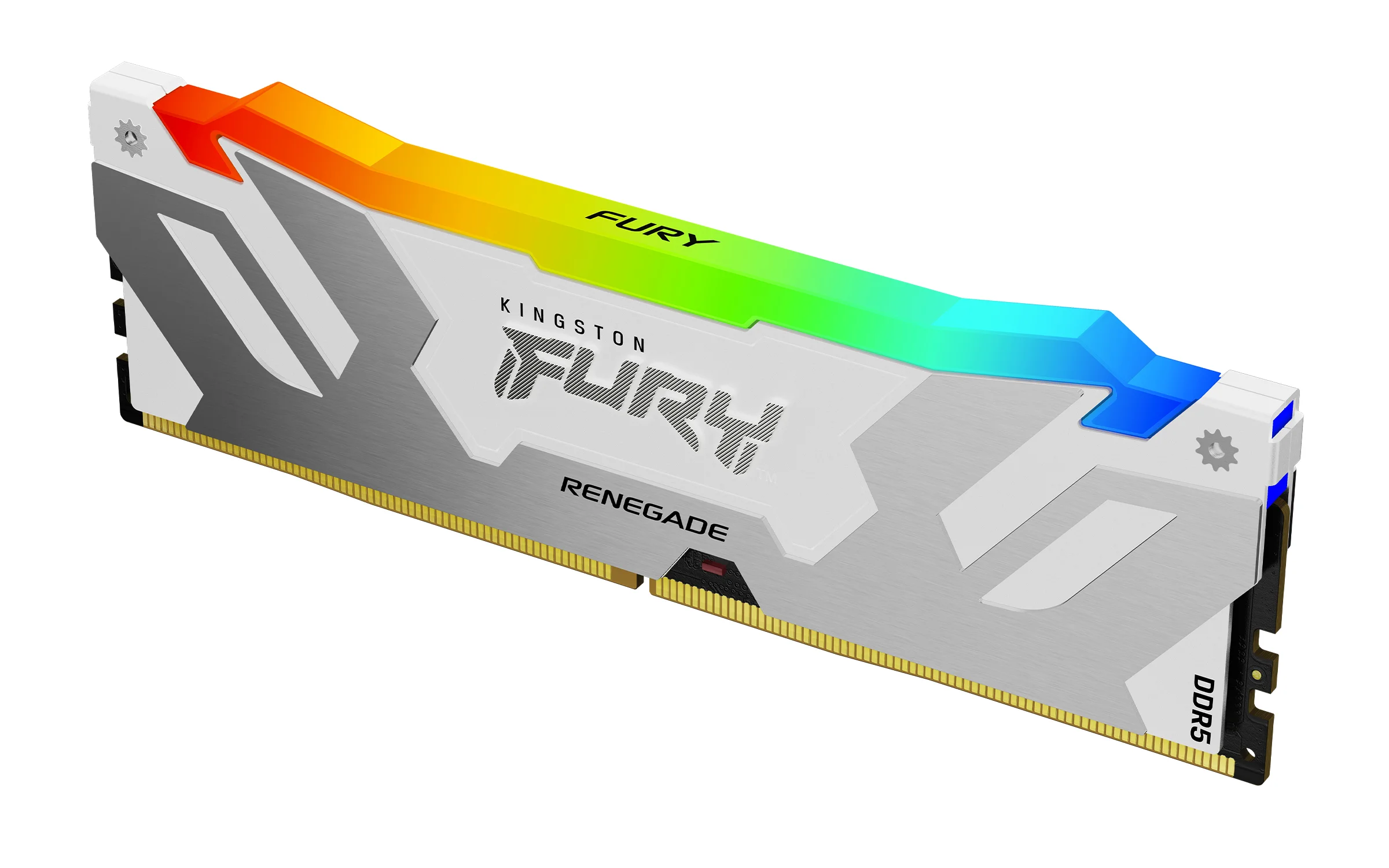 Kingston Technology FURY 32GB 6400MT/s DDR5 CL32 DIMM Renegade RGB Weiß XMP