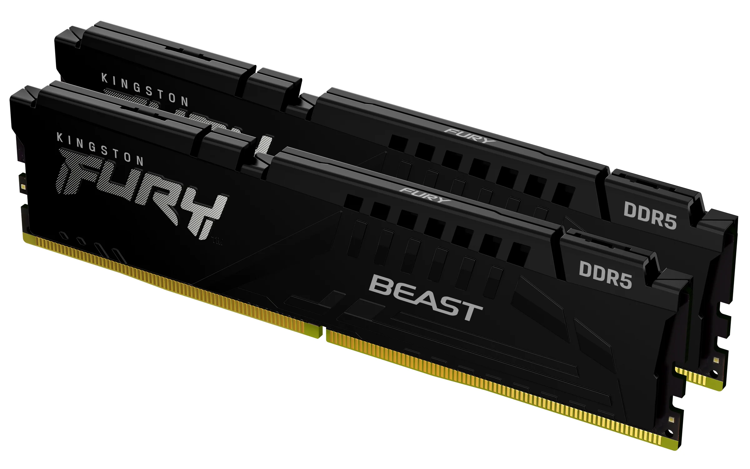 Kingston Technology FURY Beast 64GB 5600MT/s DDR5 CL36 DIMM (2er-Kit) Schwarz