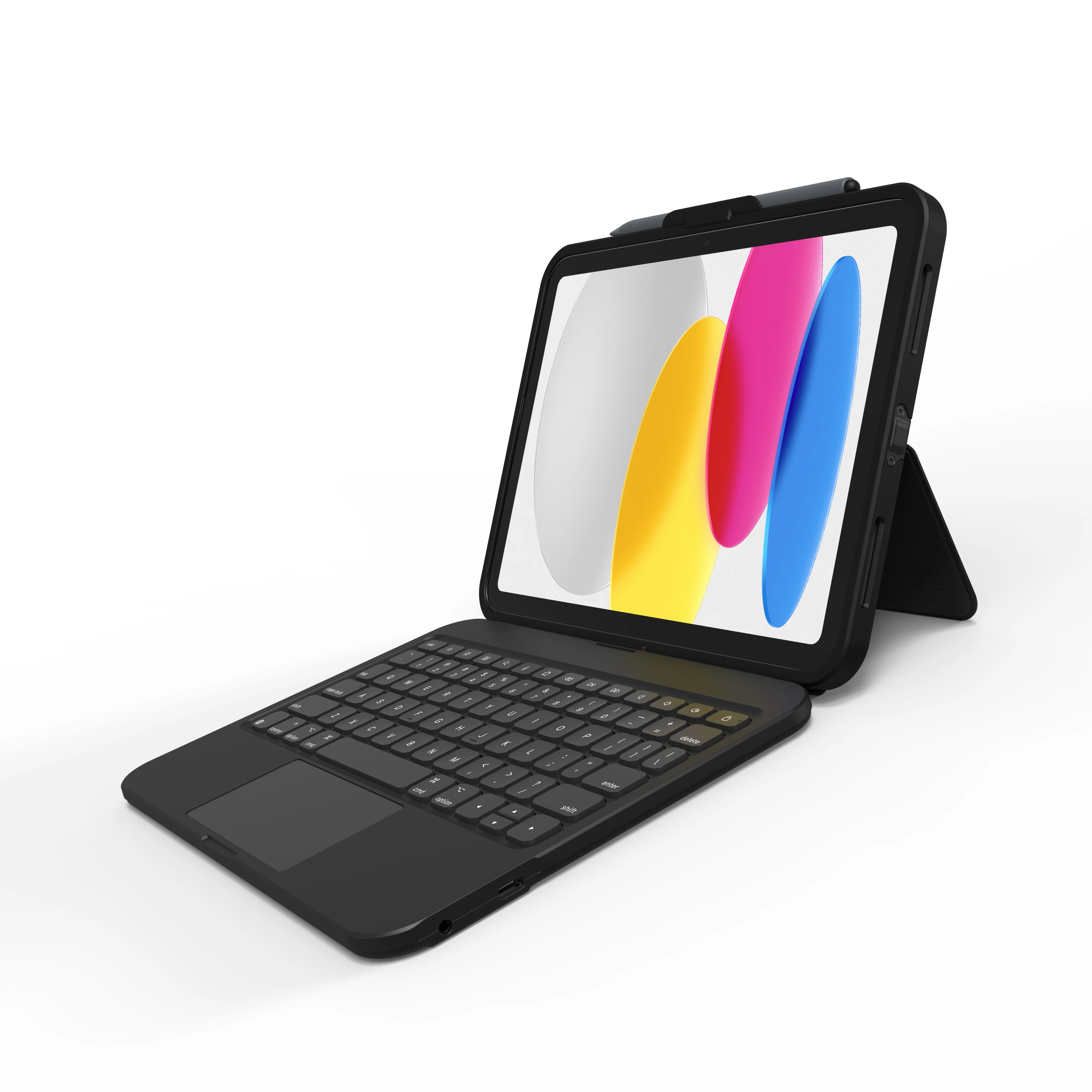 ZAGG Tough Keys QWERTZ Deutsch USB Typ-C Schwarz