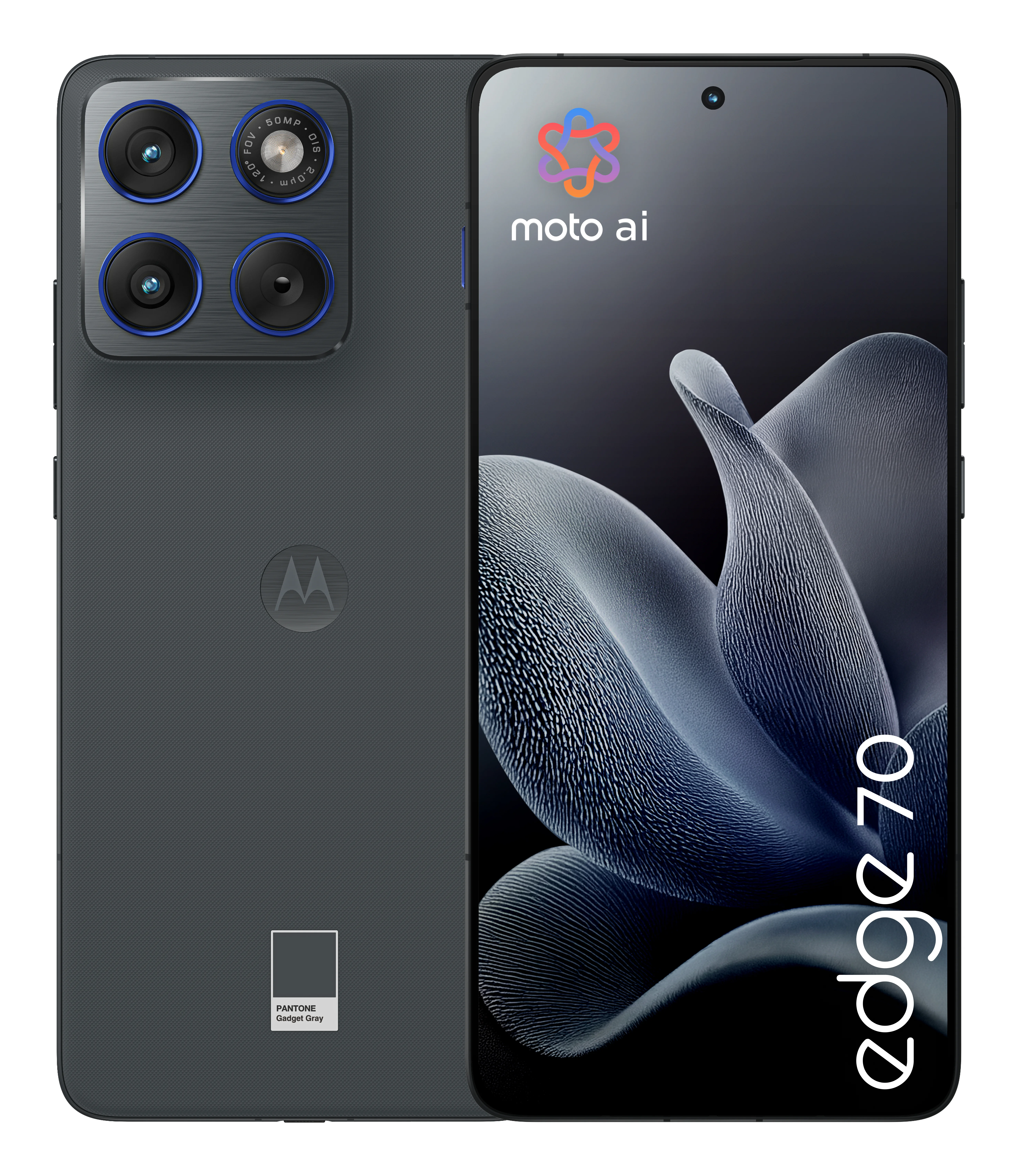 Motorola edge 70 17 cm (6.7") Dual-SIM Android 16.0 5G USB Typ-C 12 GB 512 GB 4800 mAh Grau
