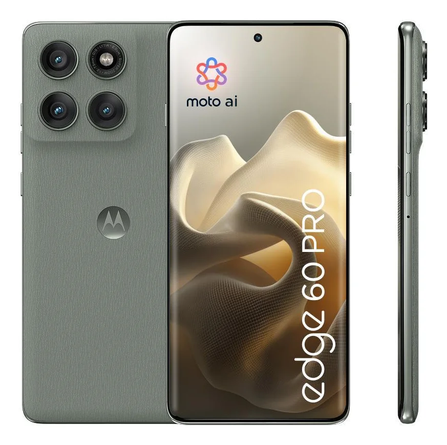 Motorola edge 60 pro PB7X0090DE 16,9 cm (6.67") Dual-SIM Android 15 5G USB Typ-C 8 GB 256 GB 6000 mAh Grau