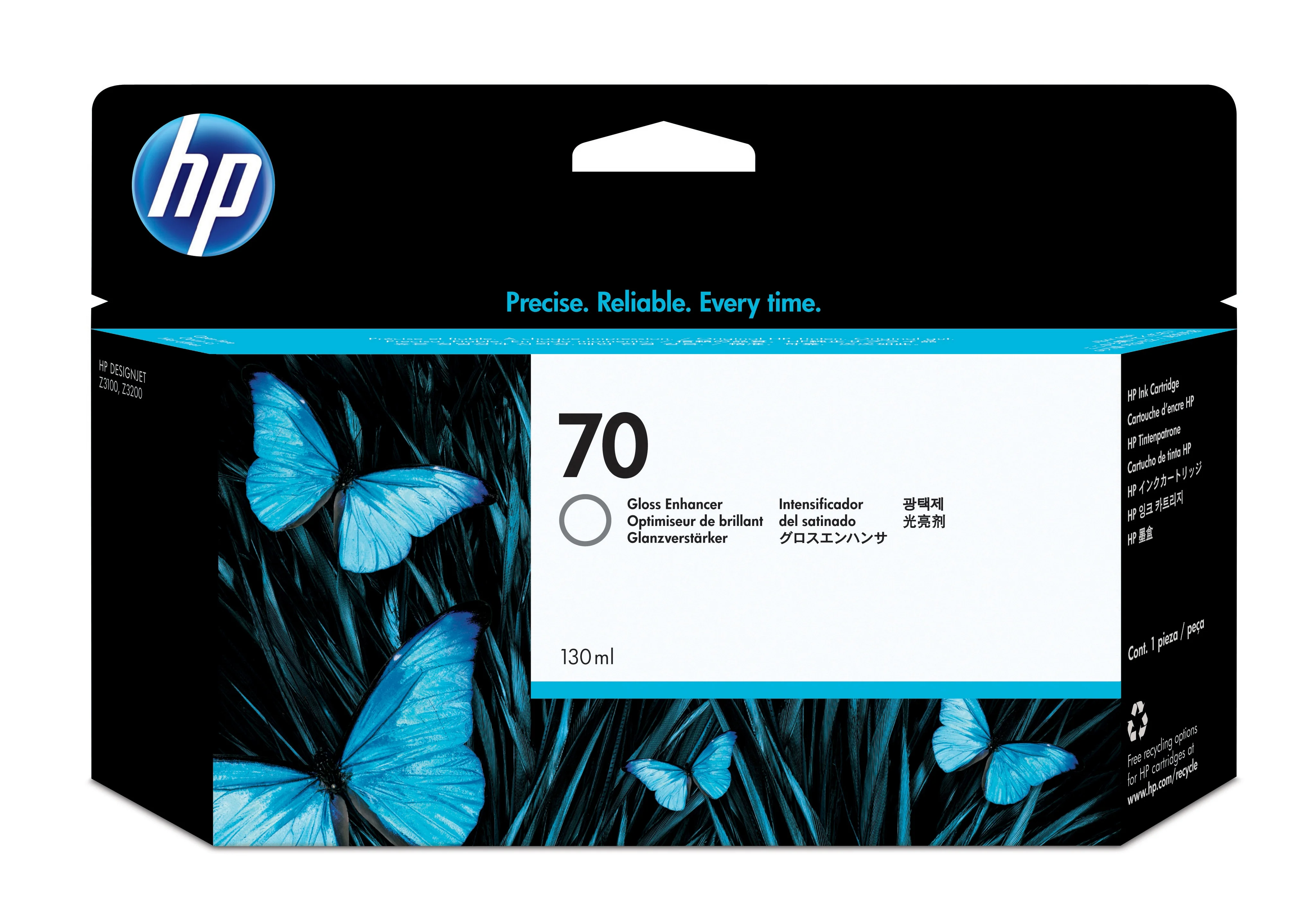 HP 70 Glanzoptimierer DesignJet Druckerpatrone, 130 ml