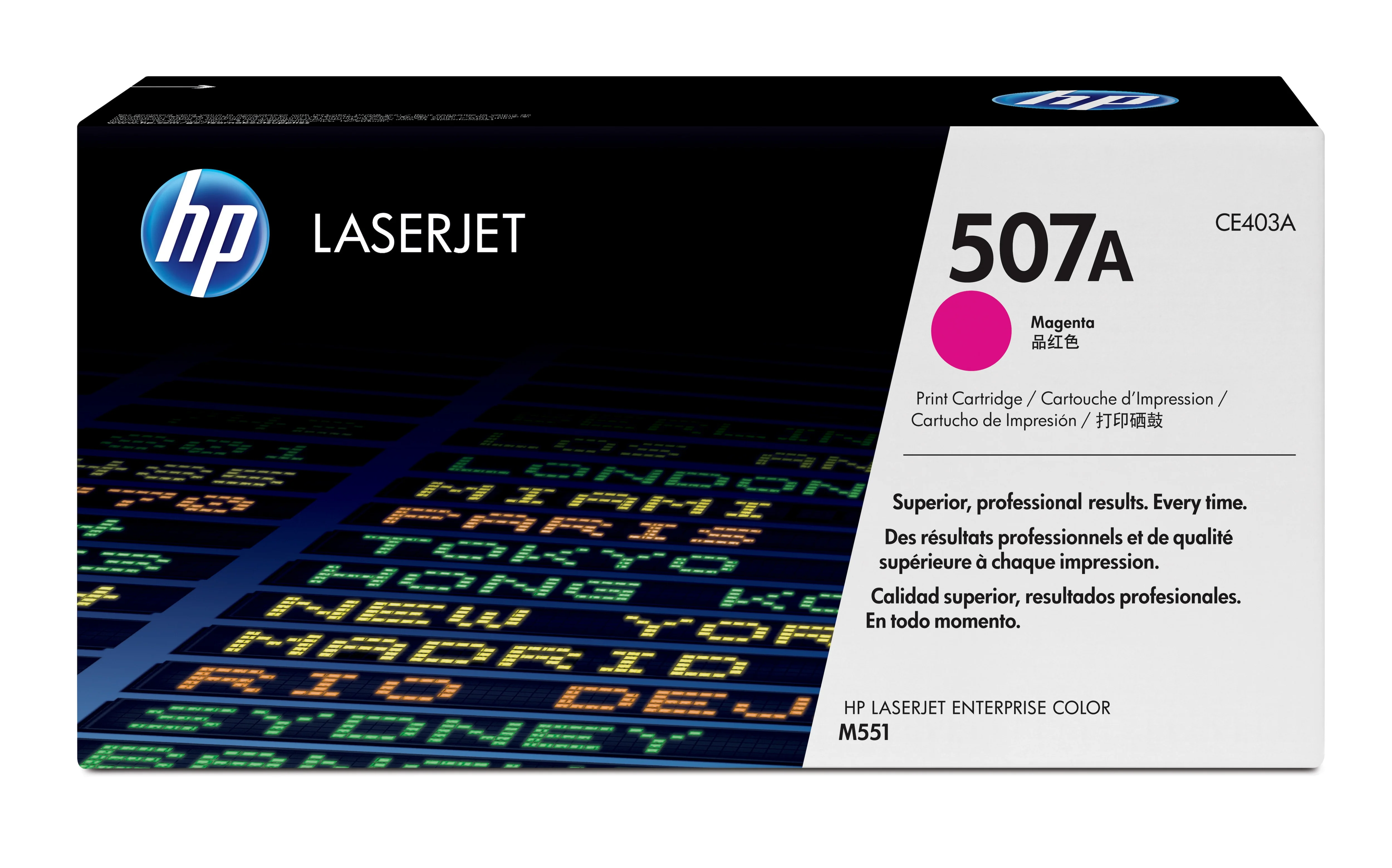 HP 507A Magenta Original LaserJet Tonerkartusche
