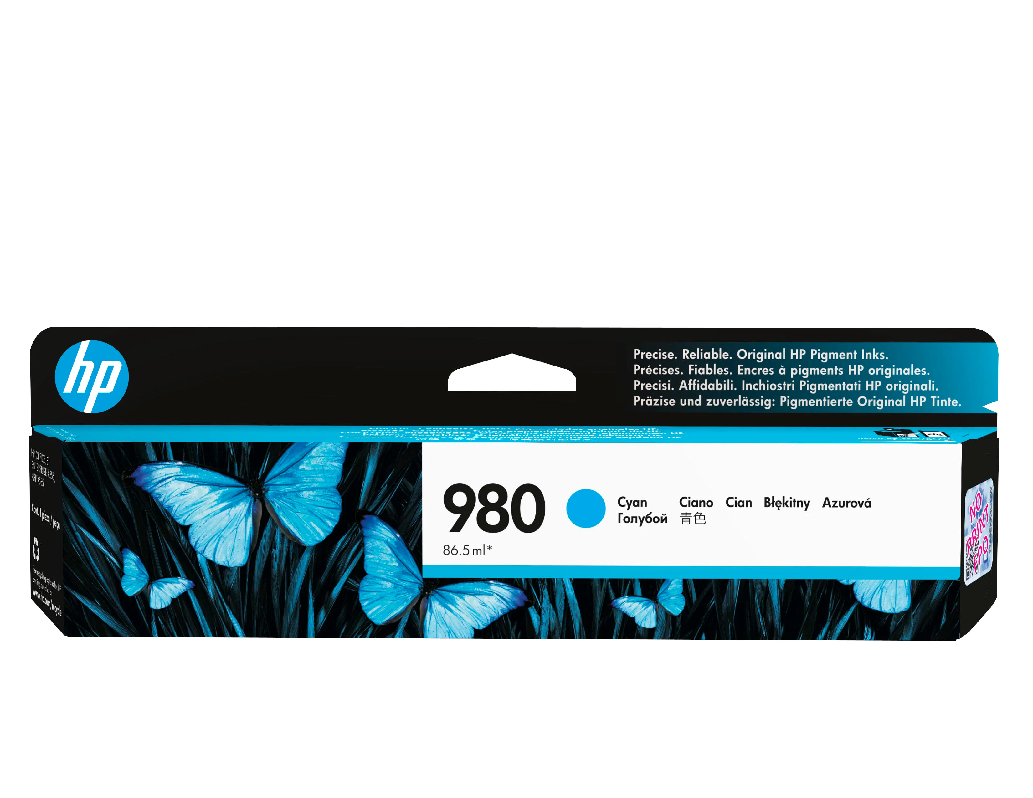 HP 980 Cyan Original Druckerpatrone