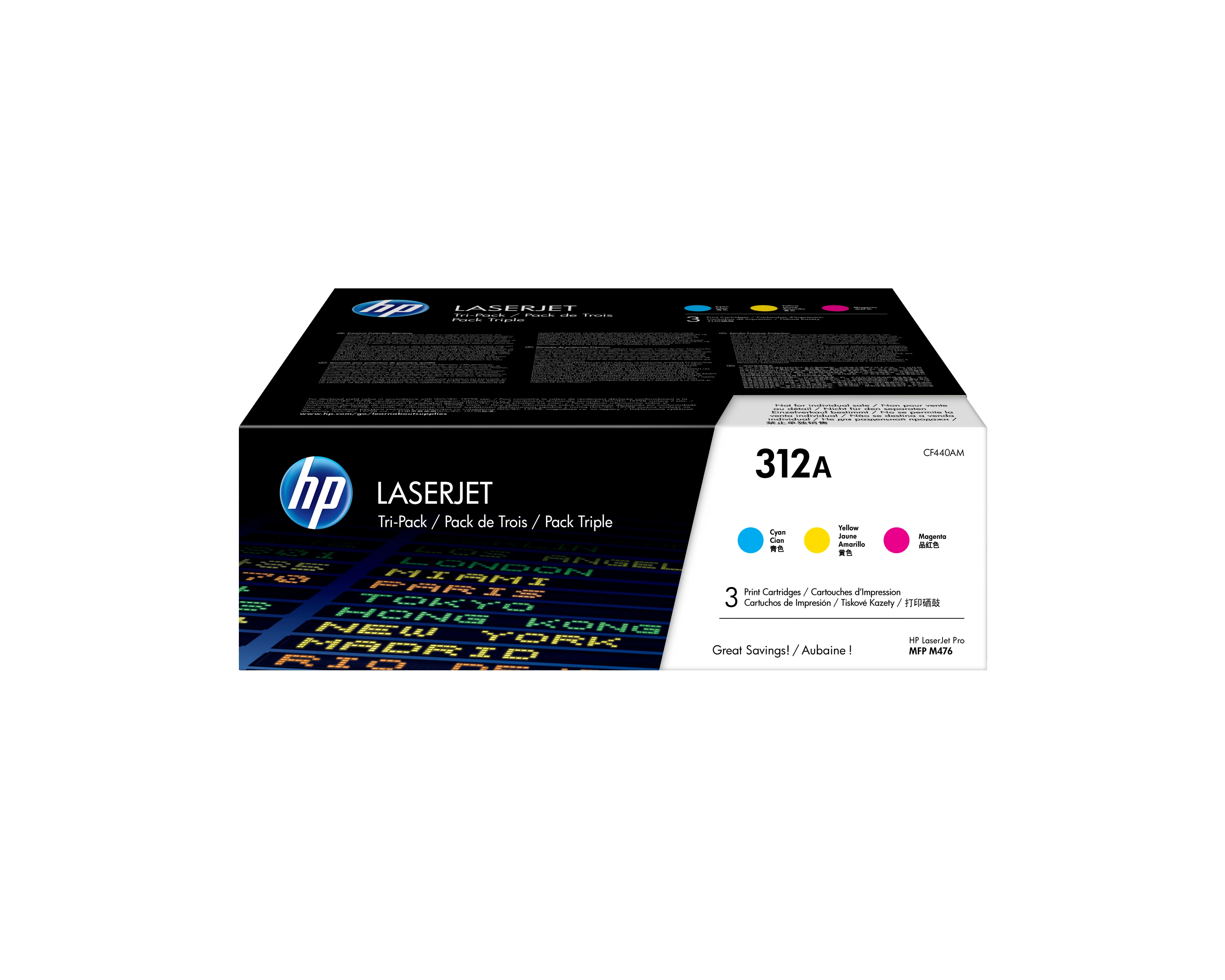 HP 312A Cyan LaserJet Tonerkartusche (3er-Pack)