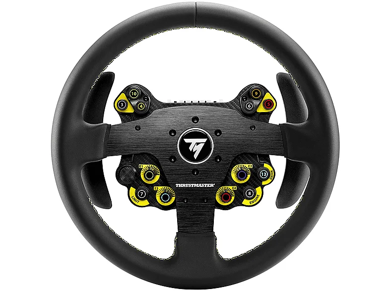 THRUSTMASTER EVO Racing 32R Leather, Rundes, Lederbezogenes Lenkrad