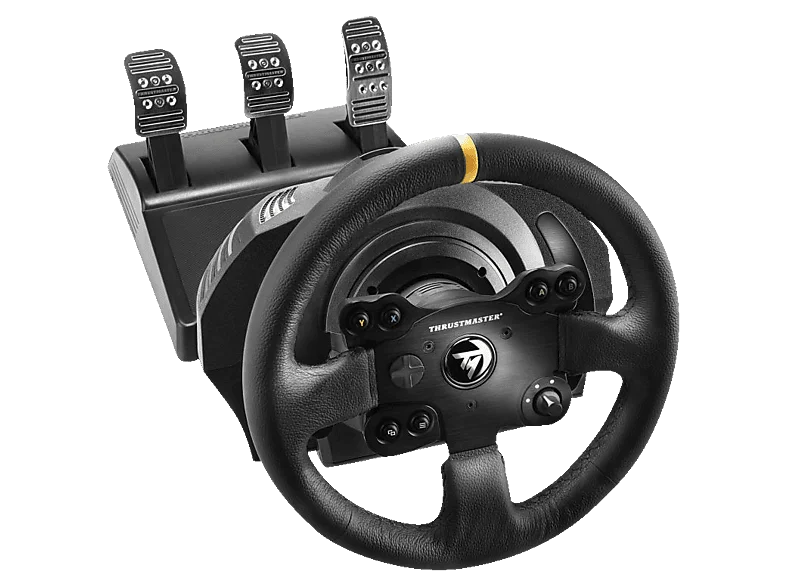 THRUSTMASTER TX Racing Wheel Leather Edition (inkl. 3-Pedalset, Xbox One / PC) Lenkrad