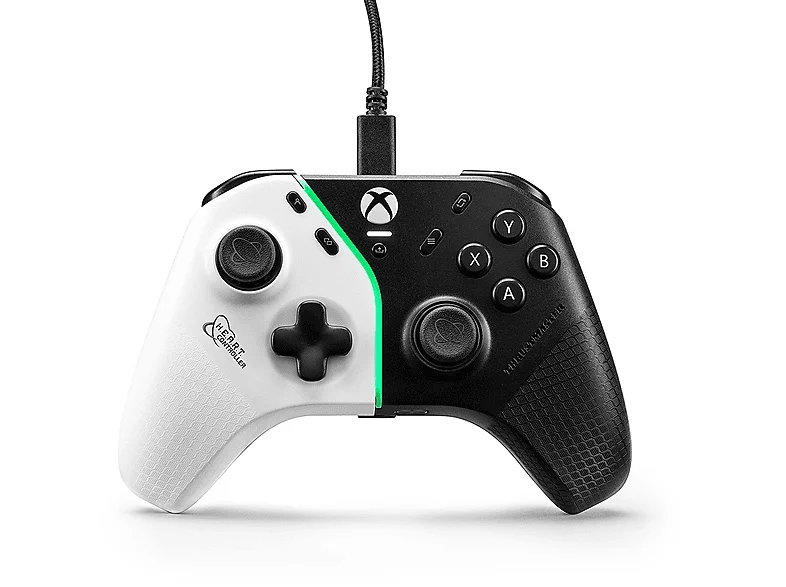 THRUSTMASTER HEART, Hall-Effekt-Gamepad mit H.E.A.R.T.-Anti-Drift-Technologie Controller Schwarz/Weiß für Xbox Series X, S, One, PC