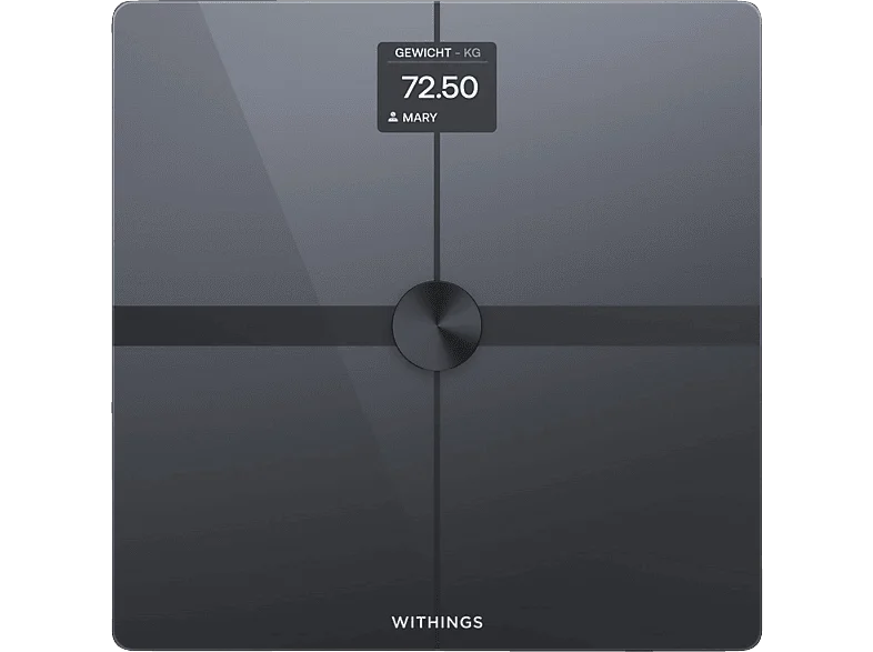 WITHINGS Body Smart Black, Körperanalysewaage