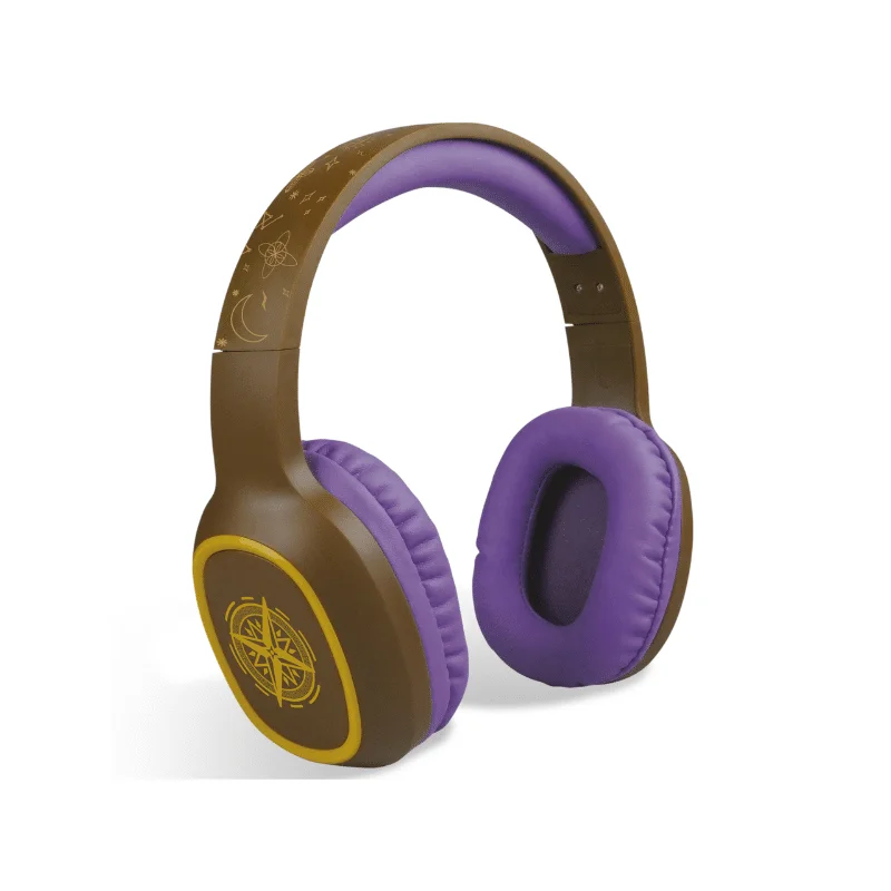 Steelplay Adventure Magic Kopfhörer Verkabelt & Kabellos Kopfband Gaming Bluetooth Braun, Violett